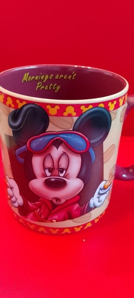 Mickey grote koffiemok, Verzamelen, Ophalen of Verzenden, Zo goed als nieuw