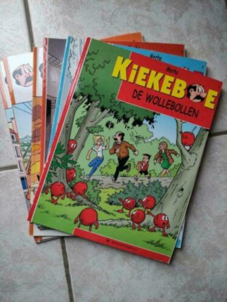 Kiekeboe, Meerdere stripboeken, Ophalen of Verzenden, Gelezen