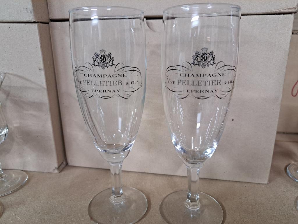Champagneglazen Pellentier et fils, Ophalen, Gebruikt, Overige typen