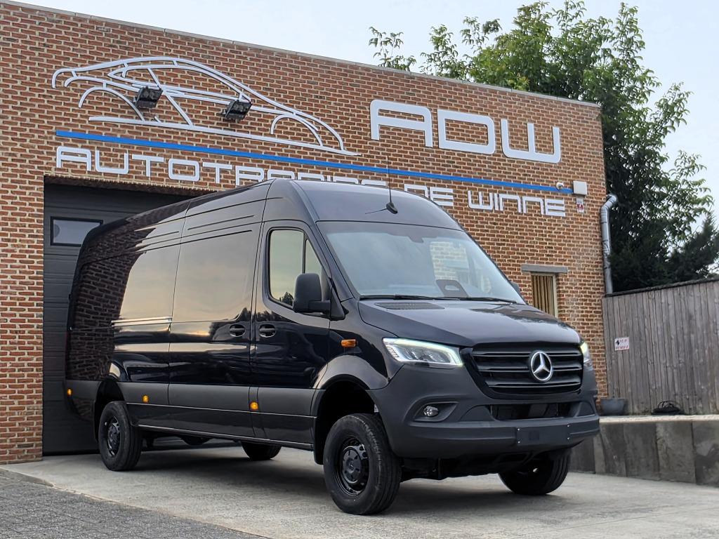 Mercedes Sprinter 319 4x4 - L3H2 - NIEUW MODEL 2025 - 0KM, Autos, Achat, Euro 6, Entreprise, 3 places