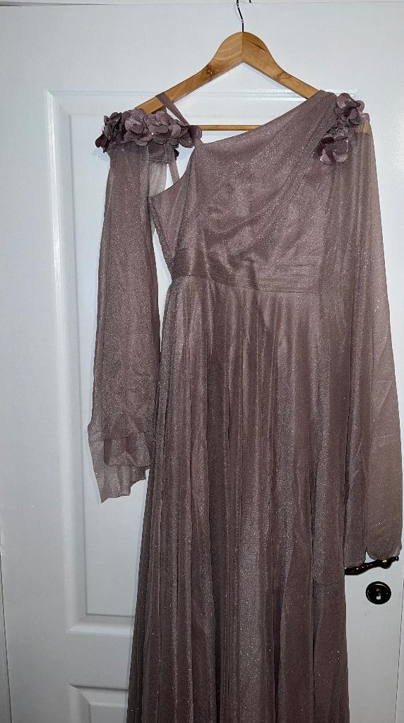 Robe de Soirée / Avondjurk - Vieux Rose - 36, Kleding | Dames, Jurken, Ophalen, Overige kleuren, Boetiek, Nieuw