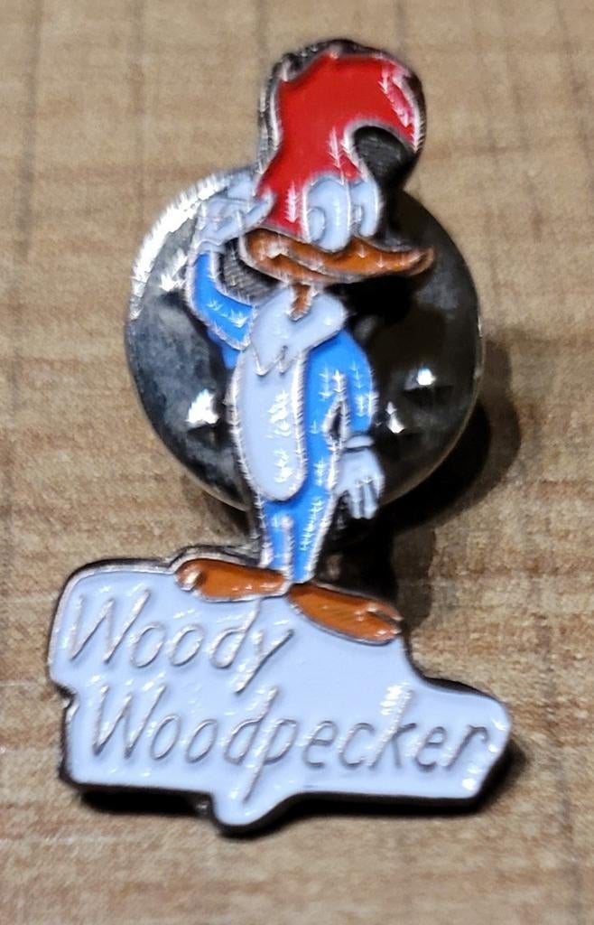 Woody Woodpecker: pin, Verzamelen, Ophalen of Verzenden, Zo goed als nieuw, Figuurtje, Speldje of Pin