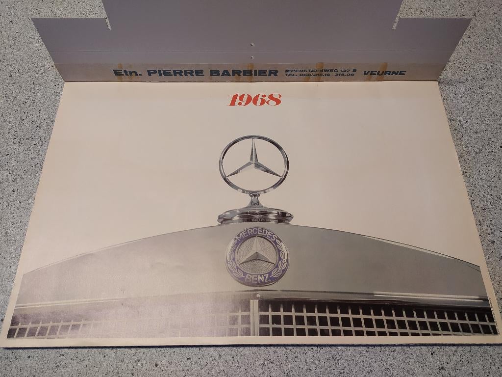 Kalenders Mercedes en Fobrux, Ophalen of Verzenden, Zo goed als nieuw