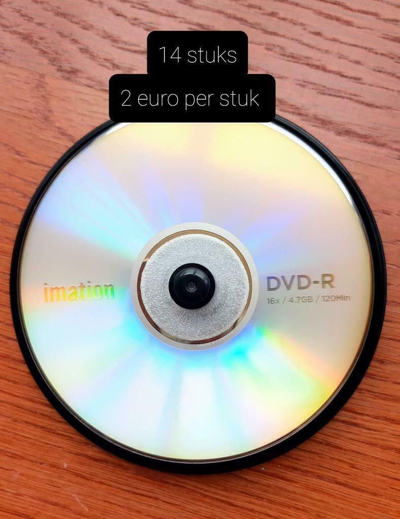 Beschrijfbare dvd en cd met hoesjes - 35 stuks, Ophalen of Verzenden, Nieuw, Dvd, TDK