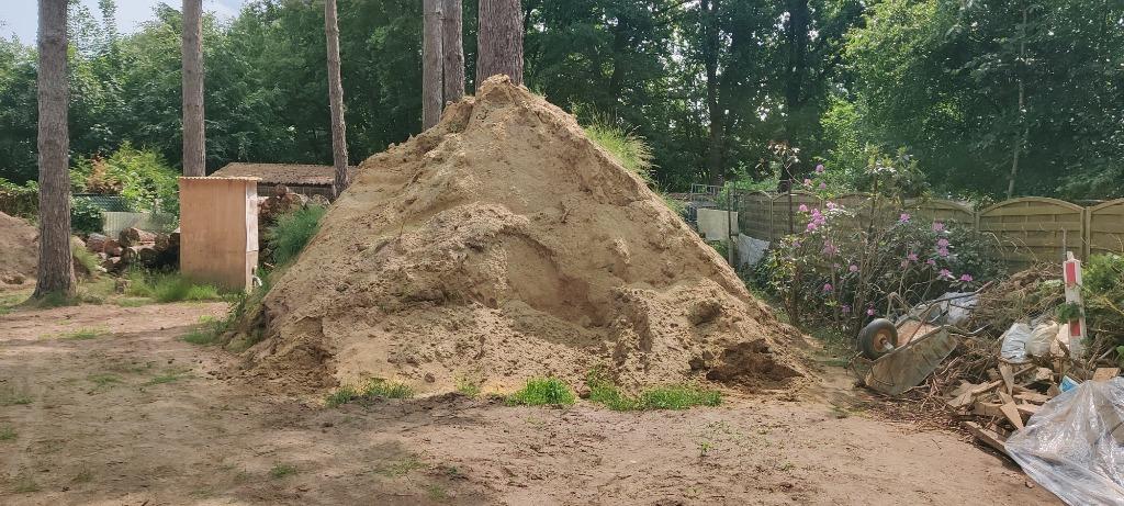 Gratis aanvulgrond - met attest, Tuin en Terras, Ophalen, Nieuw, Ophoogzand