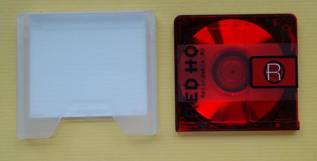 Minidisque Sony Red Hot 80, Envoi, Enregistreur MiniDisc