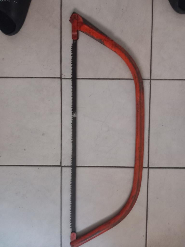 Grote boomzaag beugelzaag 90cm, Jardin & Terrasse, Scies manuelles, Enlèvement ou Envoi, Comme neuf, Scie à métaux