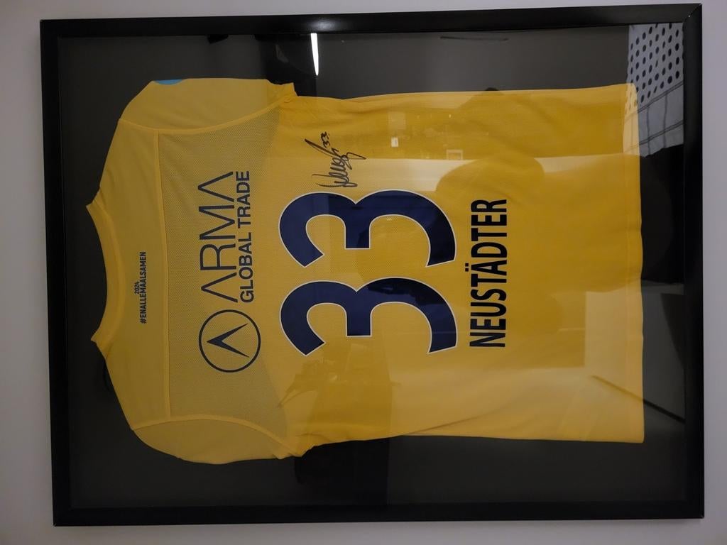 Officieel spelervoetbaltruitje kvc westerlo met handtekening, Enlèvement, Comme neuf, Maillot