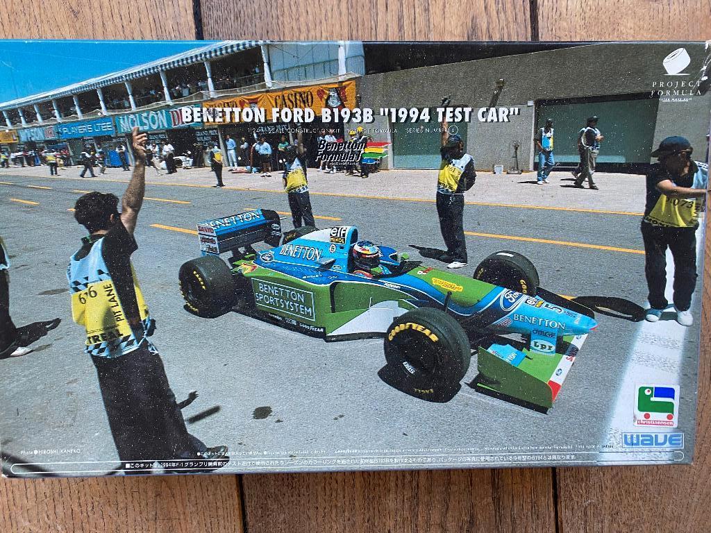 Benetton FORD B193B T1994 Test car Schaal 1:24, Overige merken, Auto, Groter dan 1:32, Nieuw