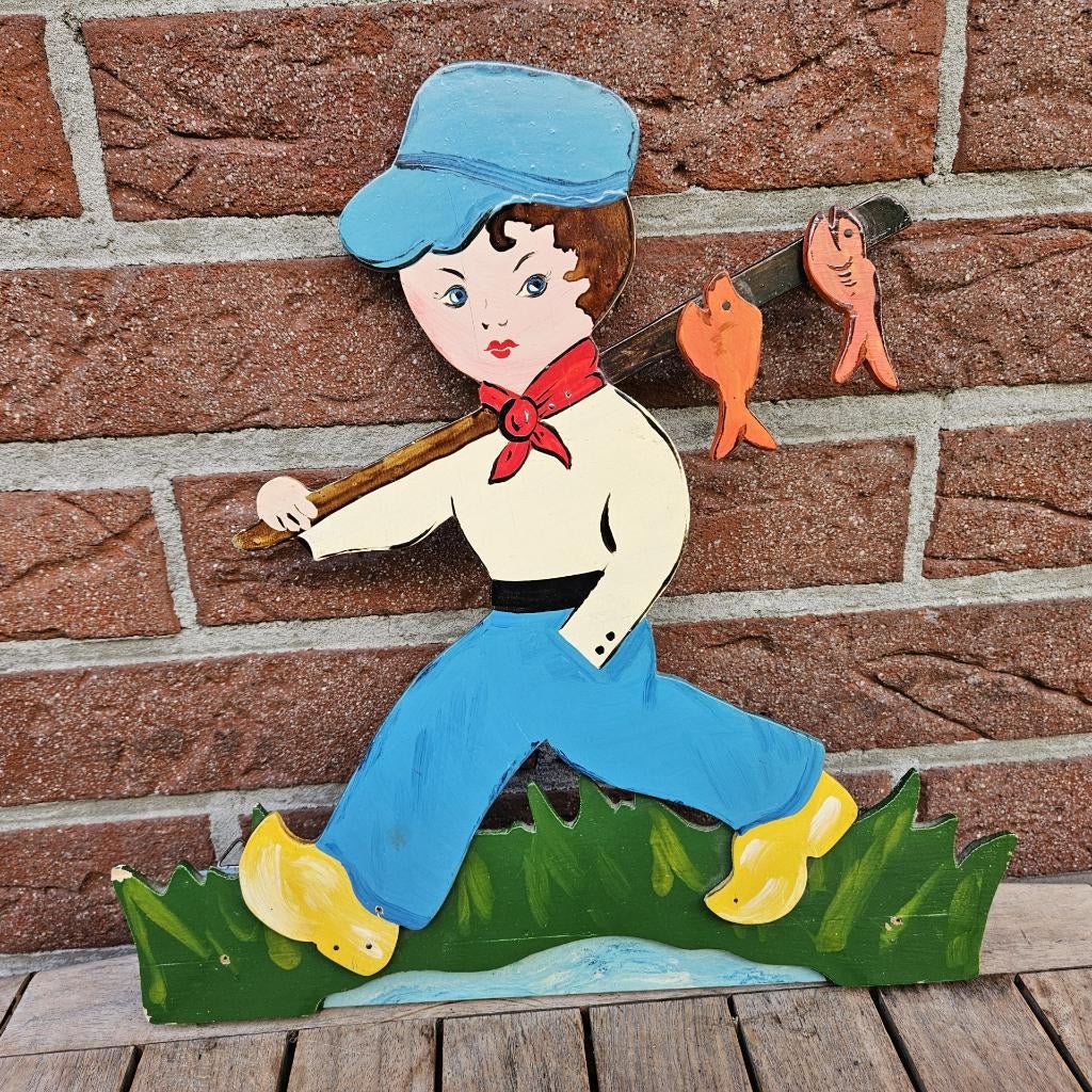 retro kinderkapstok, Ophalen of Verzenden, Gebruikt