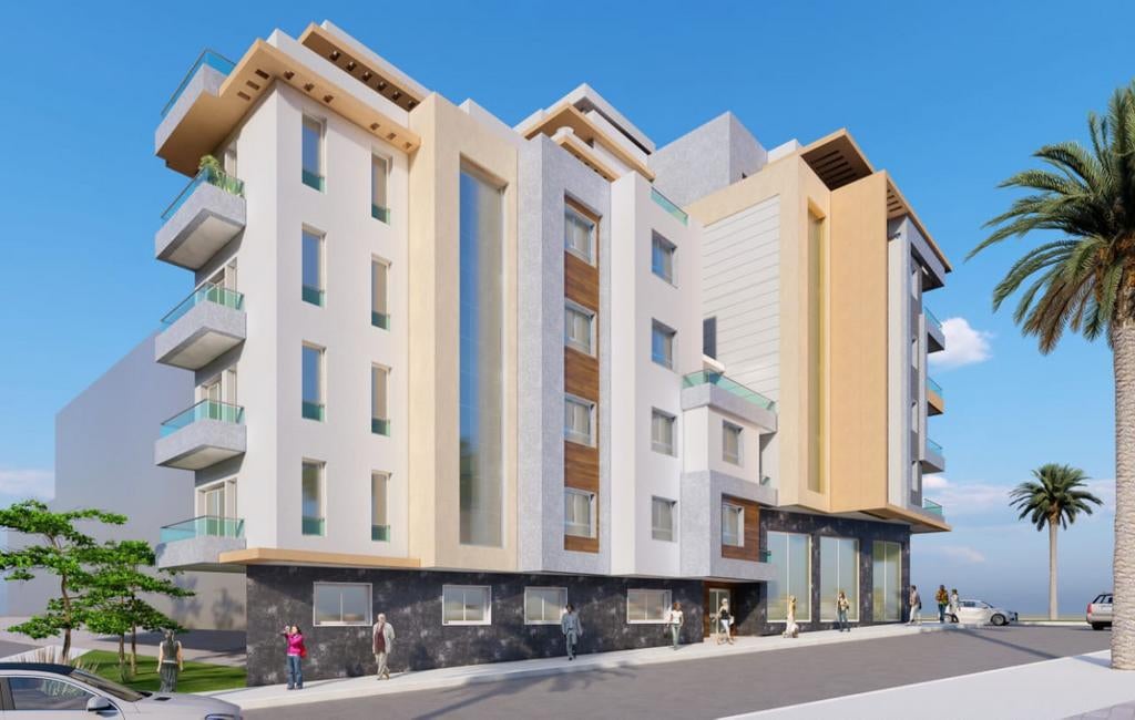 magnifique immeuble en construction, Immo