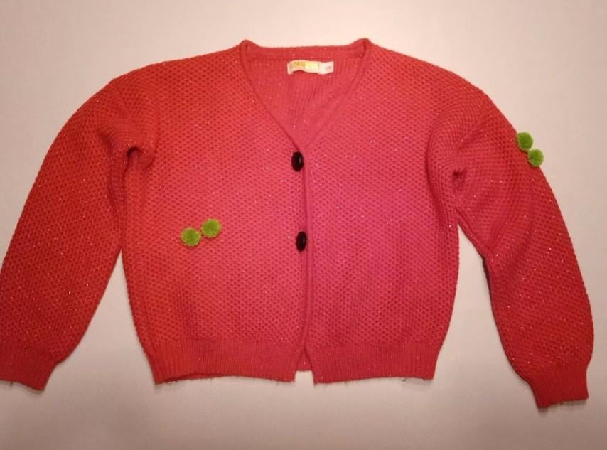Roze gilet Someone, maat 128, Kinderen en Baby's, Kinderkleding | Maat 128, Meisje, Trui of Vest, Ophalen of Verzenden, Zo goed als nieuw
