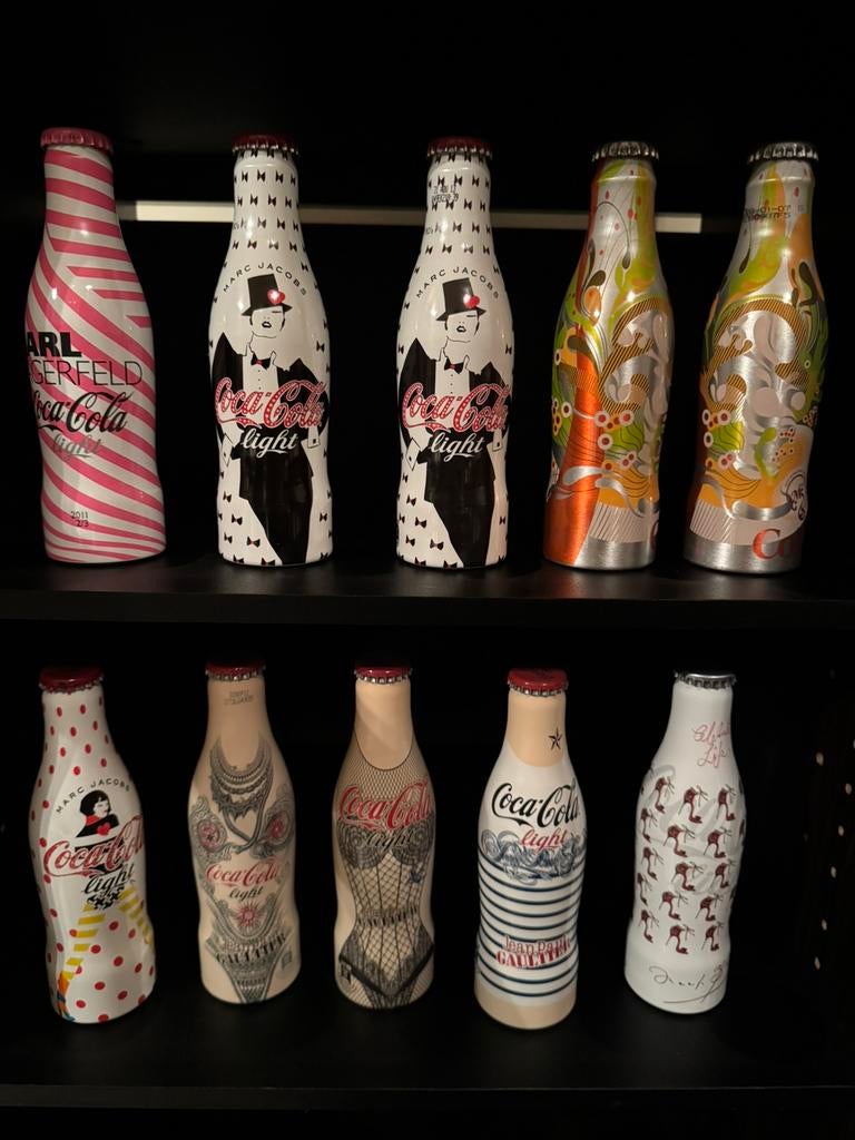 Verzameling Cola flesjes, Collections, Enlèvement ou Envoi