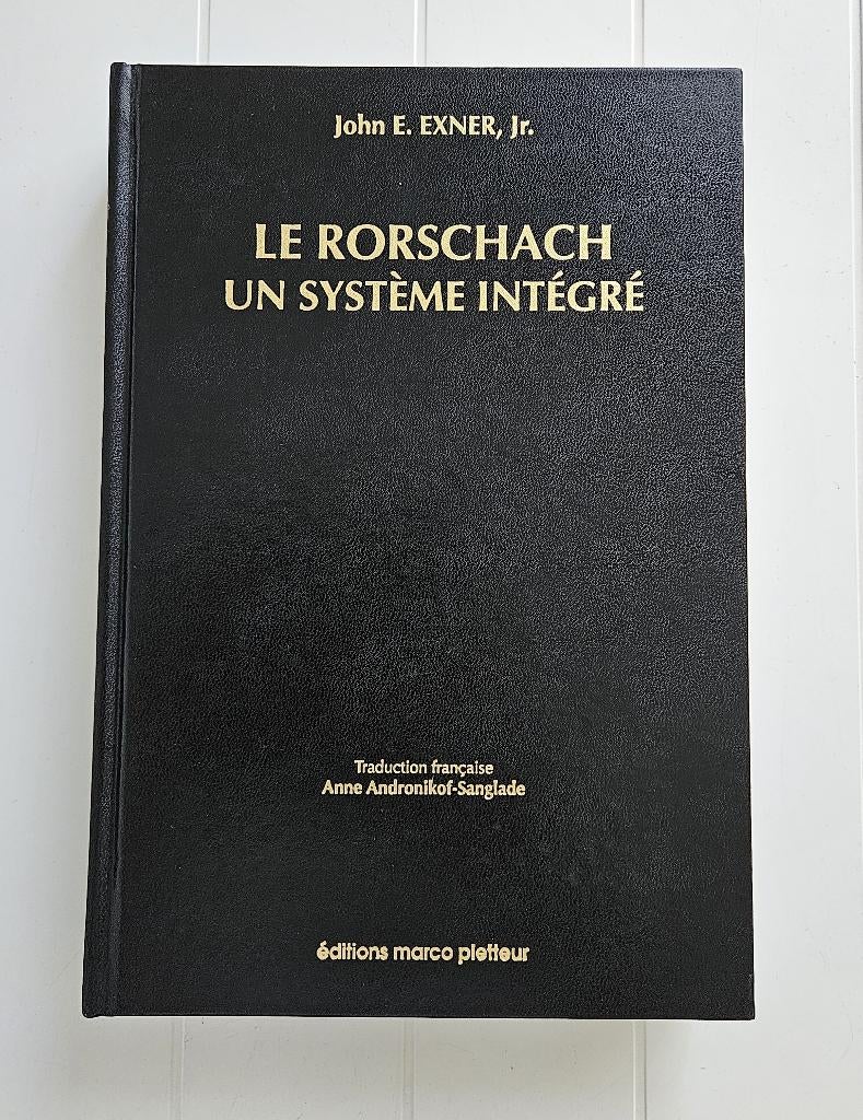 Le Rorschach : Un Système Intégré. Théorie et Pratique, Livres, Psychologie, Comme neuf, Enlèvement ou Envoi