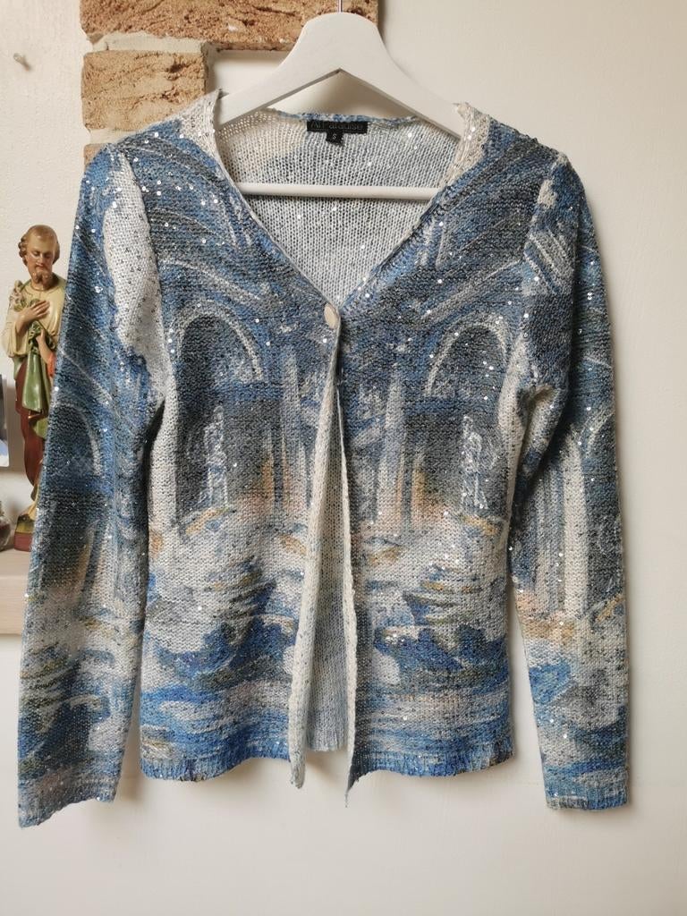 Heel mooie dames cardigan truitje van Al Paradise, Kleding | Dames, Ophalen of Verzenden, Zo goed als nieuw, Maat 36 (S)