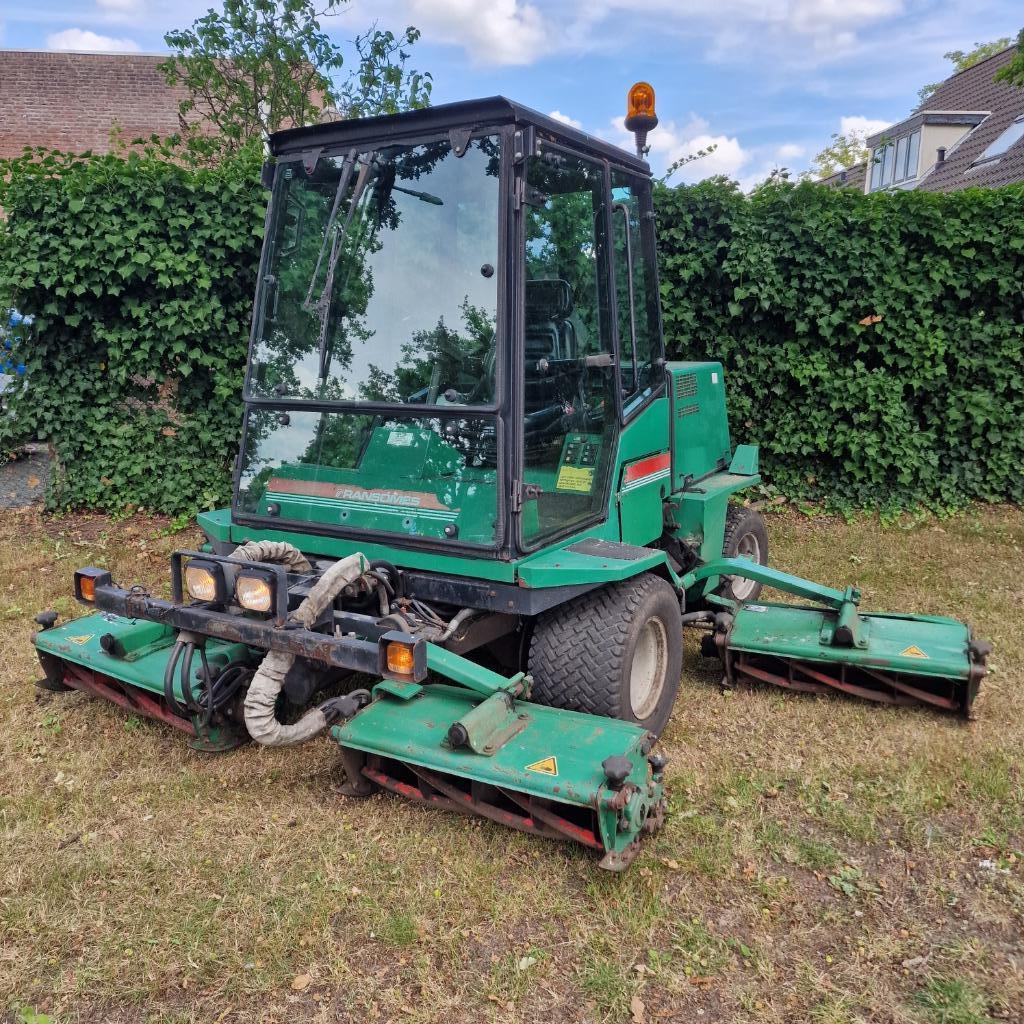 Ransomes 4-cilinder Kubota diesel 5 delige 4x4 kooimaaier, Jardin & Terrasse, Tondeuses autoportées, Ransomes, Démarrage électrique