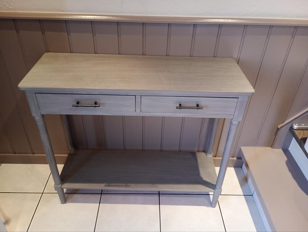 Landelijk side tafel, Huis en Inrichting, Tafels | Sidetables, Ophalen, Zo goed als nieuw