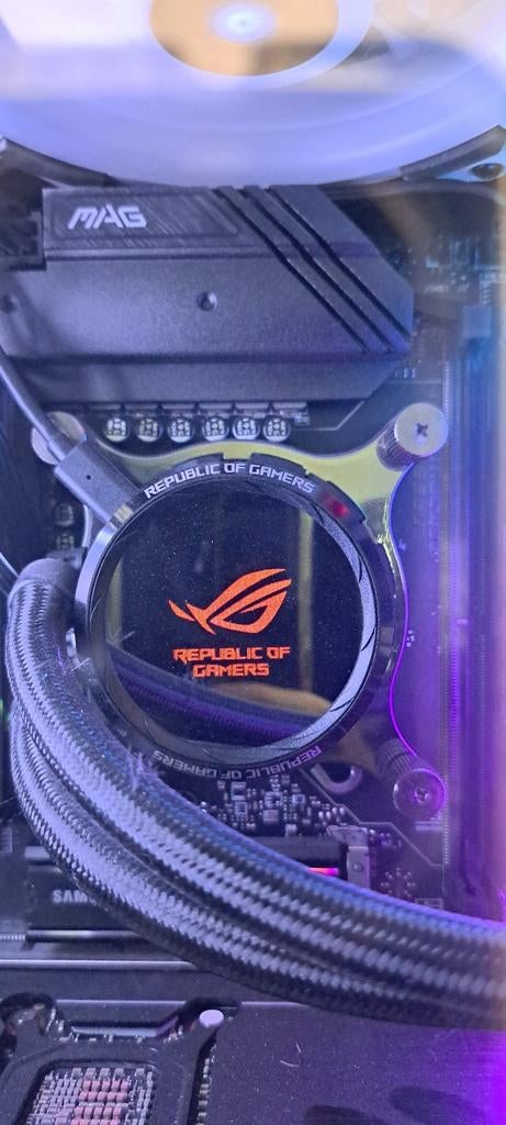 Watercooling asus rog ryuo 240, Enlèvement ou Envoi, Utilisé, Refroidisseur ordinateur à eau