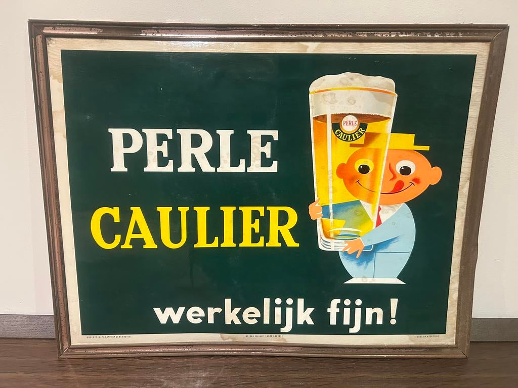 Perle caulier, Ophalen, Zo goed als nieuw