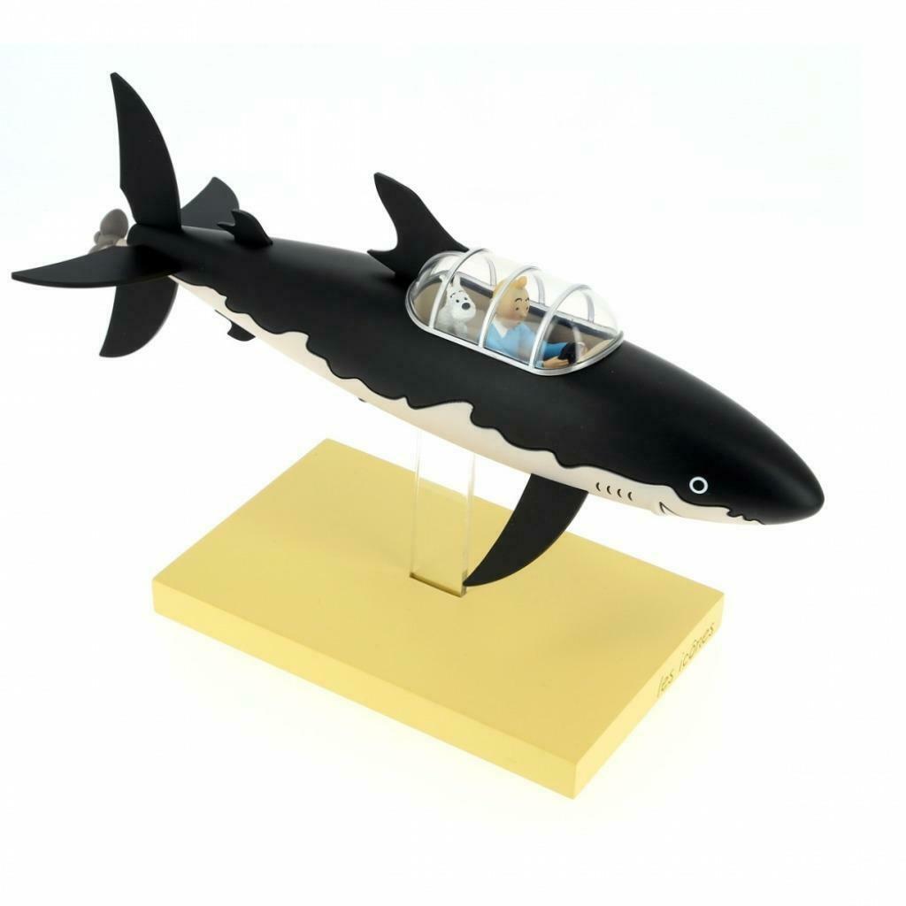 Kuifje - Tintin Sous marin requin Moulinsart 46402, Verzamelen, Ophalen of Verzenden, Kuifje, Nieuw, Beeldje of Figuurtje