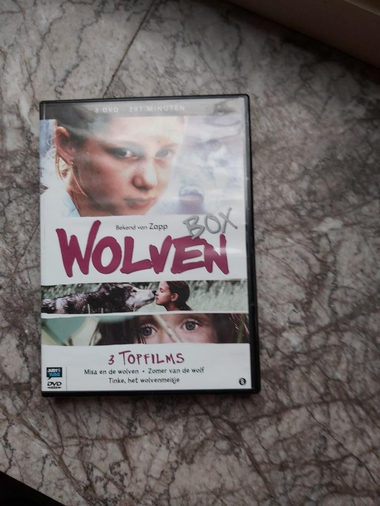 Wolvenbox, 3 topfilms, À partir de 6 ans, Enlèvement ou Envoi, Comme neuf, Animaux