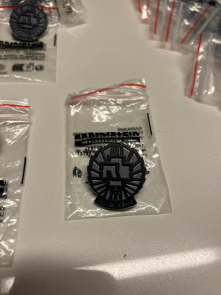Rammstein Rammstein City pin 2024 reggio emilia XXV, Ophalen of Verzenden, Nieuw