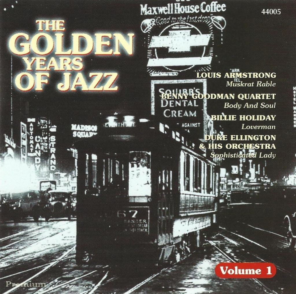 CD - THE GOLDEN YEARS OF JAZZ - Vol. 1, Ophalen of Verzenden, 1940 tot 1960, Nieuw in verpakking, Jazz