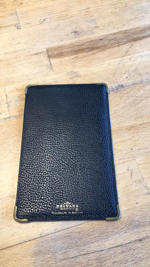 Delvaux lederen pochette, Ophalen, Nieuw