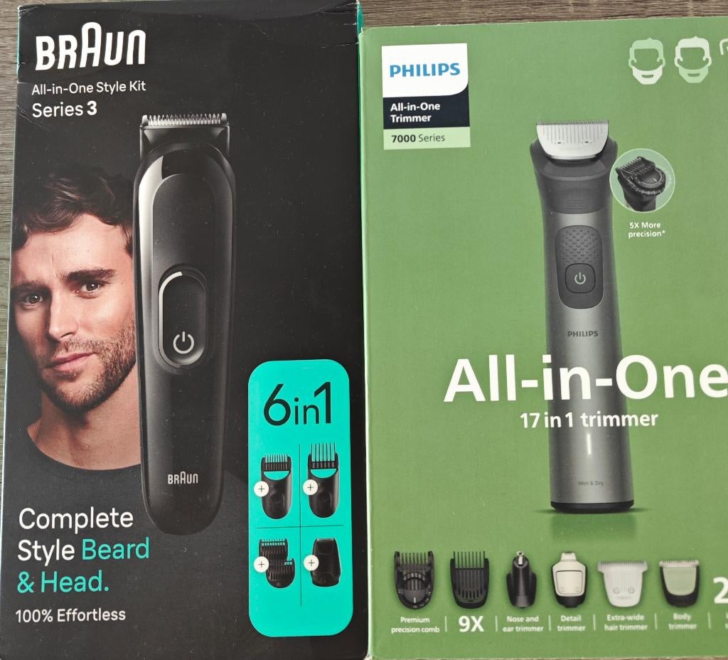 Tondeuse barbe cheveux, Ophalen, Nieuw, Tondeuse