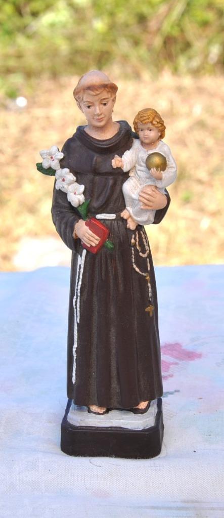 statue de saint antoine a l'enfant en resine, Enlèvement ou Envoi
