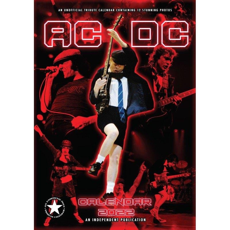 Calendrier AC/DC 2022, Enlèvement ou Envoi, Calendrier annuel, Neuf
