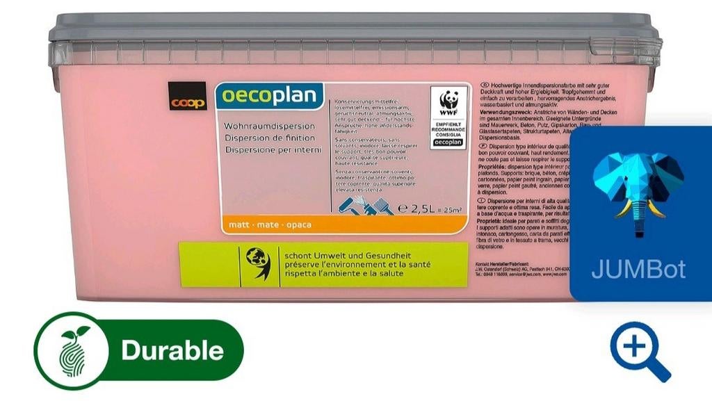 PEINTURE MURALE COULEUR ROSE BLUSH, Bricolage & Construction, Peinture, Vernis & Laque, Enlèvement ou Envoi, Rose, Peinture