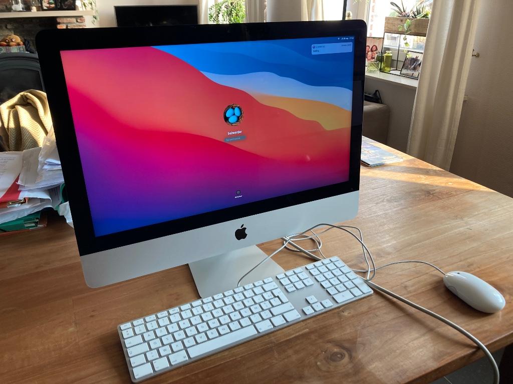 iMac 21,5 inch, Informatique & Logiciels, Apple Desktops, Utilisé, iMac, 8 GB, Enlèvement