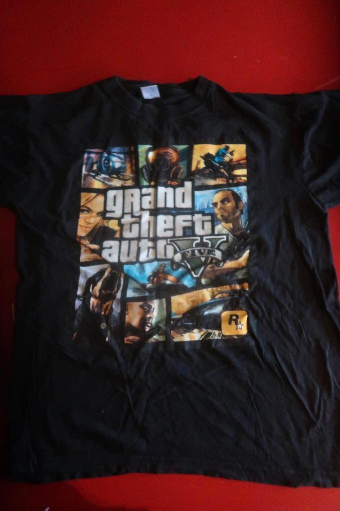 t-shirt grand theft auto maat 164, Ophalen of Verzenden, Gebruikt, Overige typen