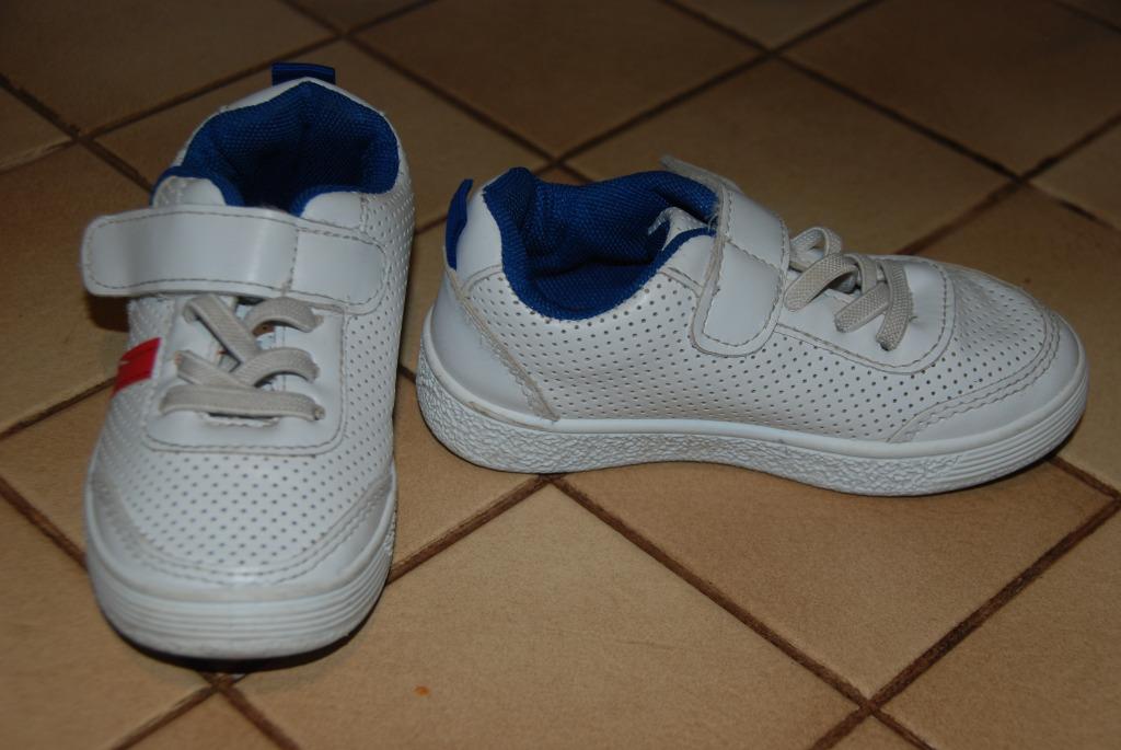 Jolies baskets "D.T New York" blanches Pointure 24 TBon Etat, Garçon ou Fille, D.T New York, Enlèvement ou Envoi, Utilisé