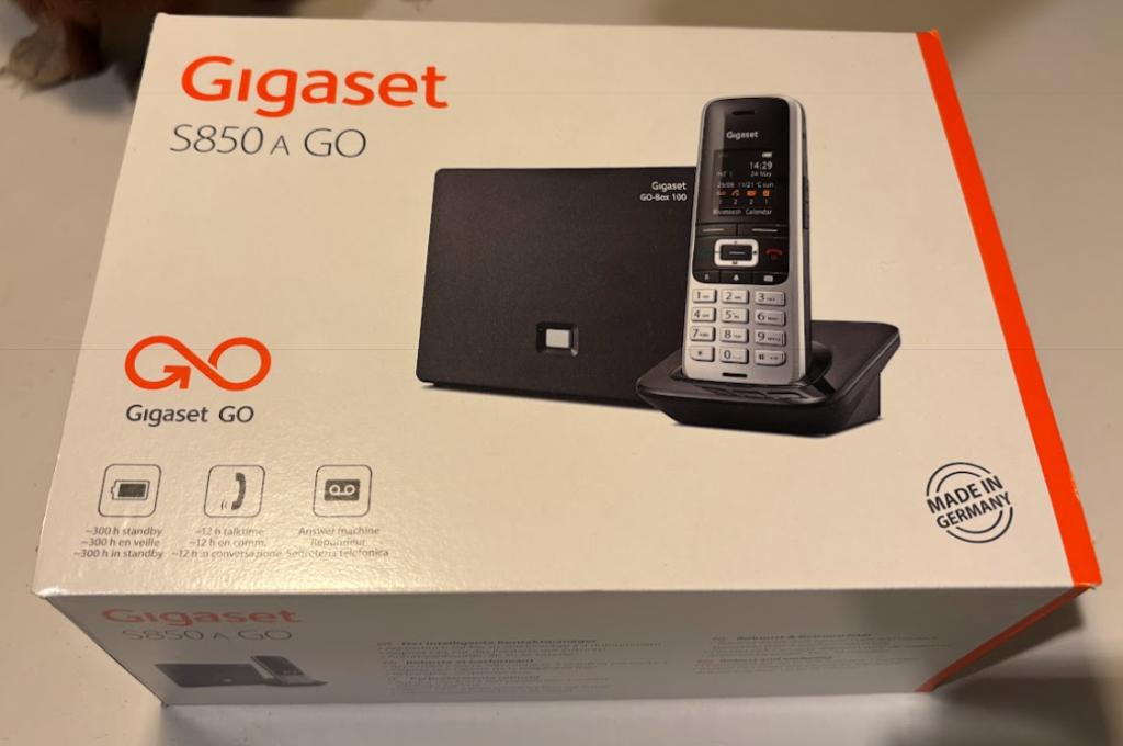 Gigaset DECT draadloze+antw app (2025), Ophalen of Verzenden, Zo goed als nieuw, 1 handset