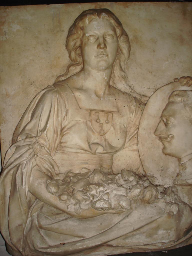 JULES LAGAE °1861-1932 Allégorie de ville de Gand Roi Albert, Enlèvement
