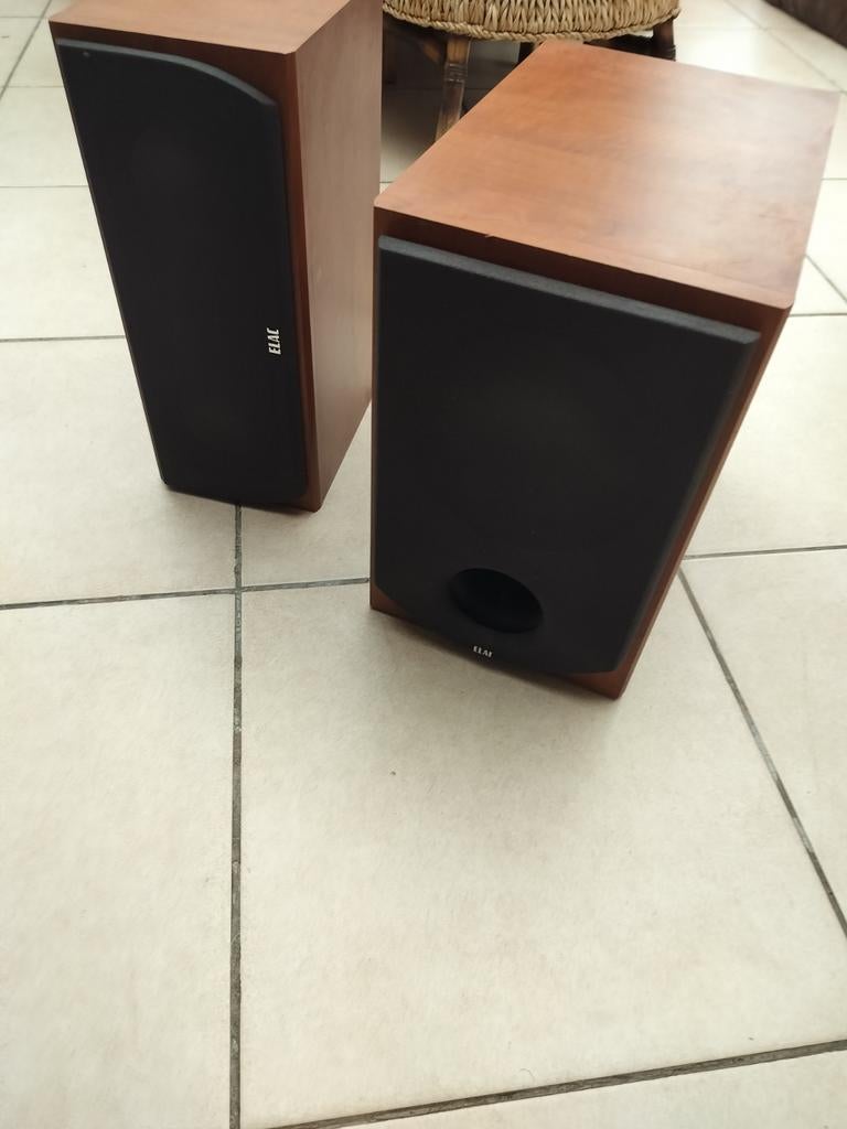 Elac subwoofer/speaker, Audio, Tv en Foto, Luidsprekerboxen, Ophalen, Zo goed als nieuw, Subwoofer