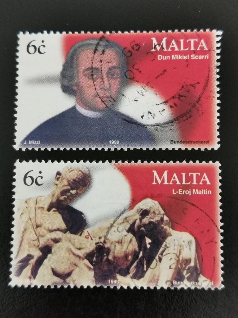 Malta 1999 - 200 jaar Opstand tegen de Franse bezetter, Ophalen of Verzenden, Malta, Gestempeld