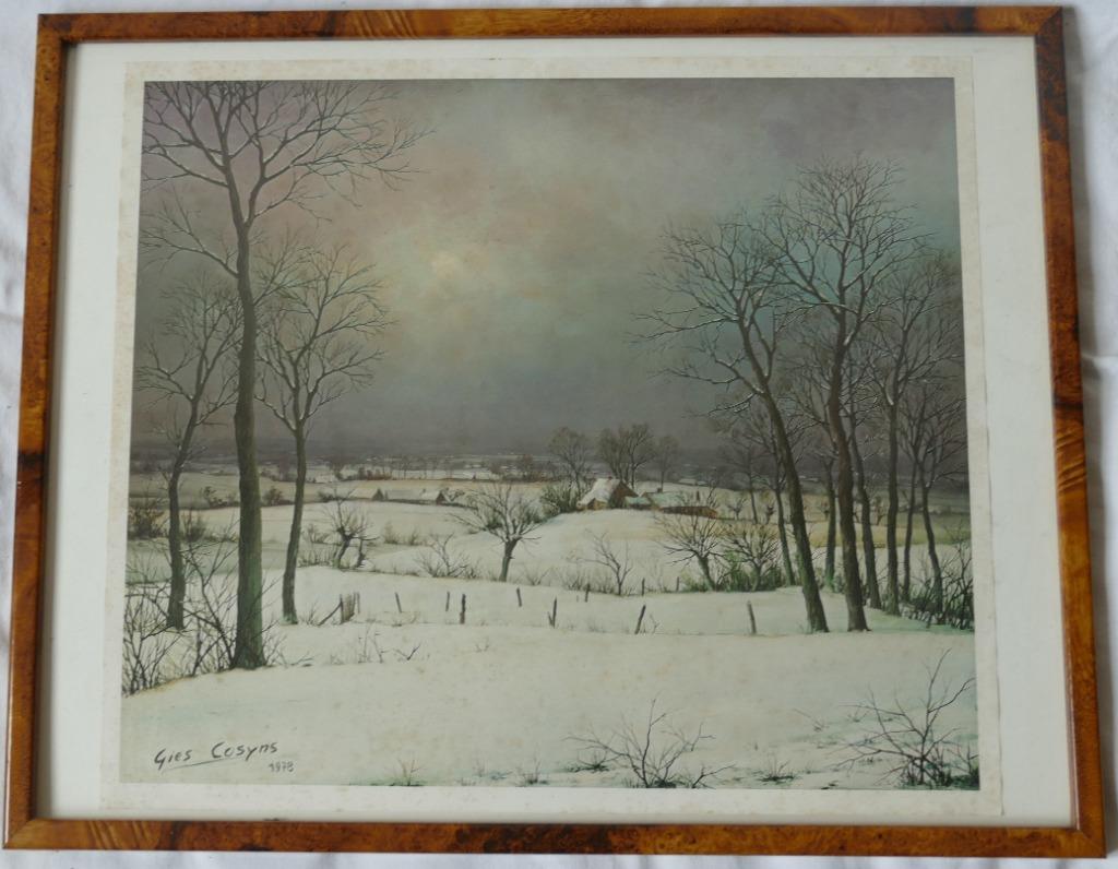 lot de lithographies Gies Cosyns Picasso Monet Gand, Enlèvement ou Envoi