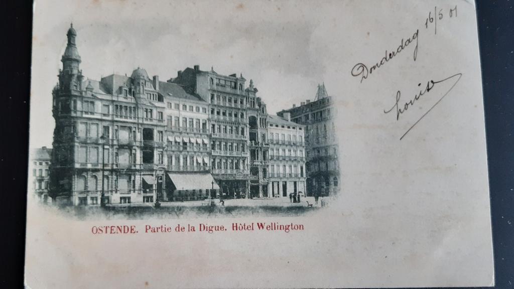Carte postale OOSTENDE la digue ZEEDIJK 1900 !, Enlèvement ou Envoi