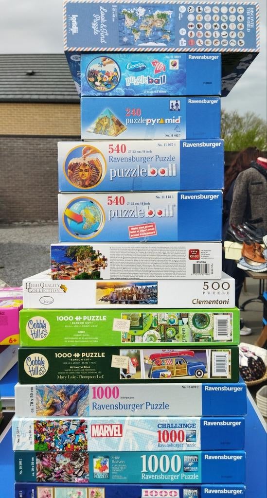 PUZZLES, Hobby & Loisirs créatifs, Enlèvement ou Envoi, Utilisé
