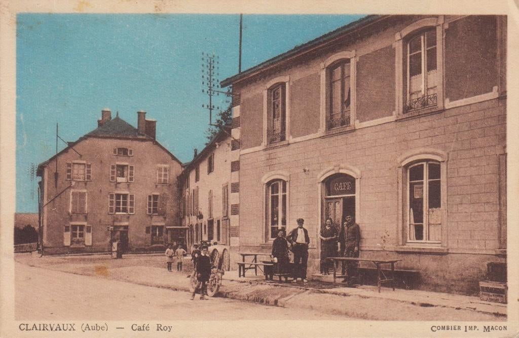 FRANCIA - Clairvaux : Café Roy, Envoi, Non affranchie, France