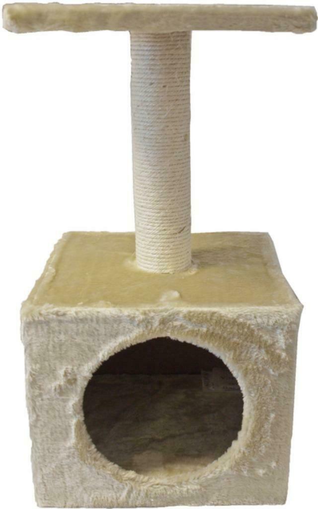 Krabpaal Diabolo Beige 57cm, Dieren en Toebehoren, Katten-accessoires, Nieuw, Ophalen