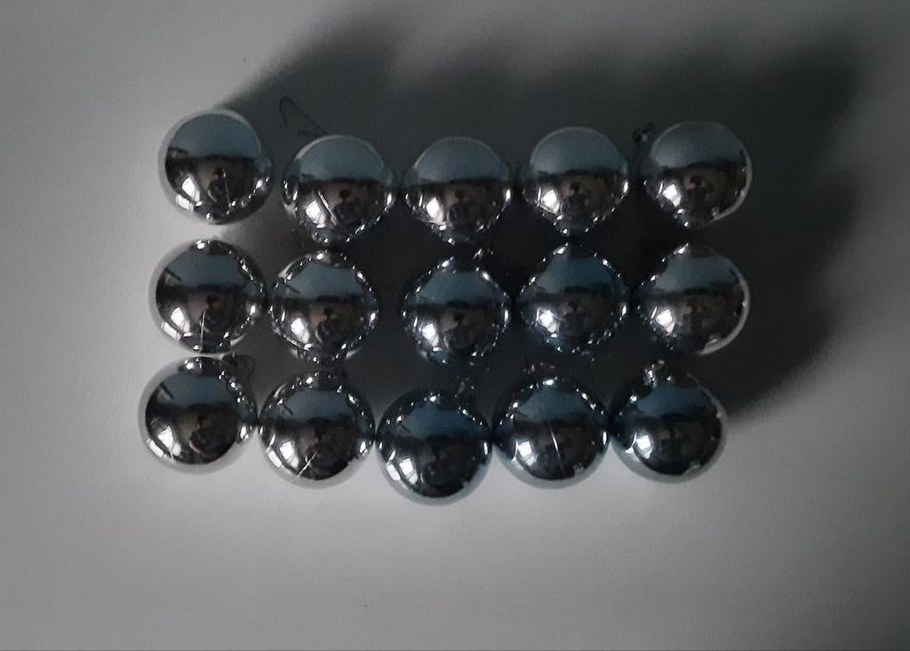 15 boules de Noël, Enlèvement ou Envoi, Comme neuf, Décoration