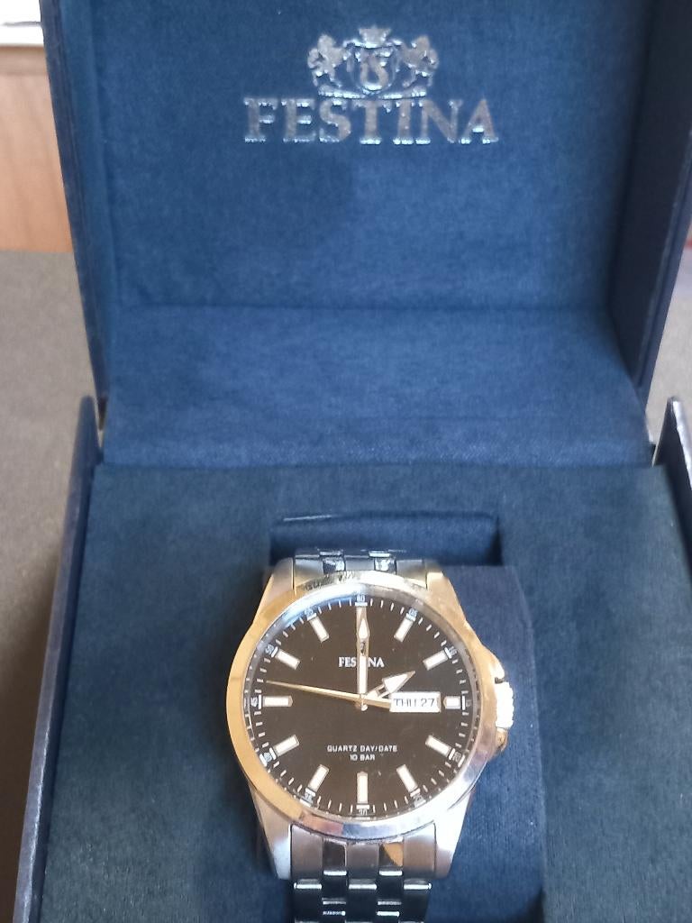 Montre homme festina, Bijoux, Sacs & Beauté, Montres | Hommes, Montre-bracelet, Autres marques, Acier, Envoi