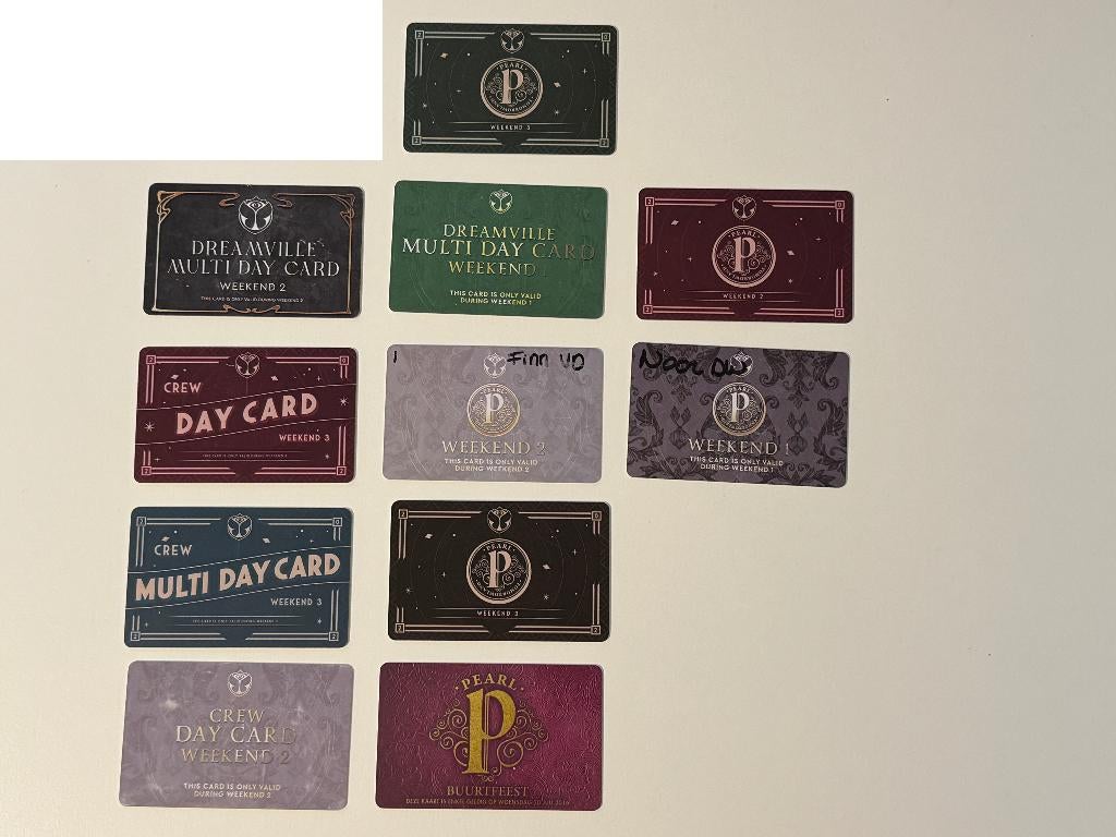 Tomorrowland Pearl Cards, Verzamelen, Overige Verzamelen, Ophalen of Verzenden