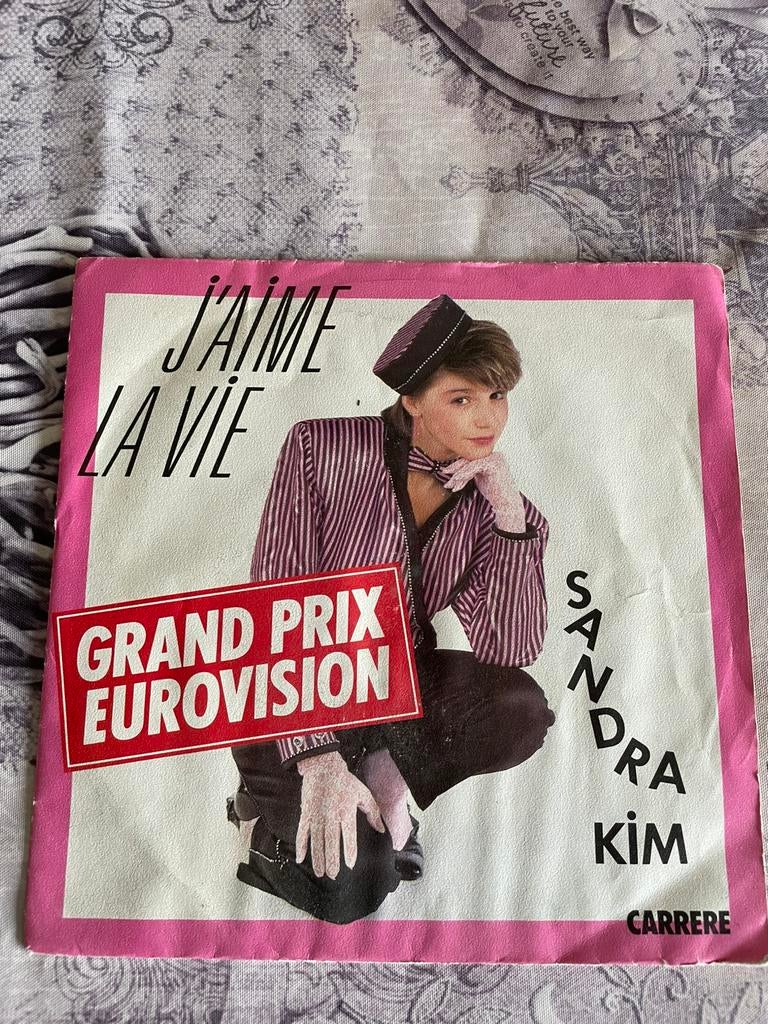 Sandra kim - j aime la vie, Cd's en Dvd's, Vinyl Singles, Ophalen of Verzenden
