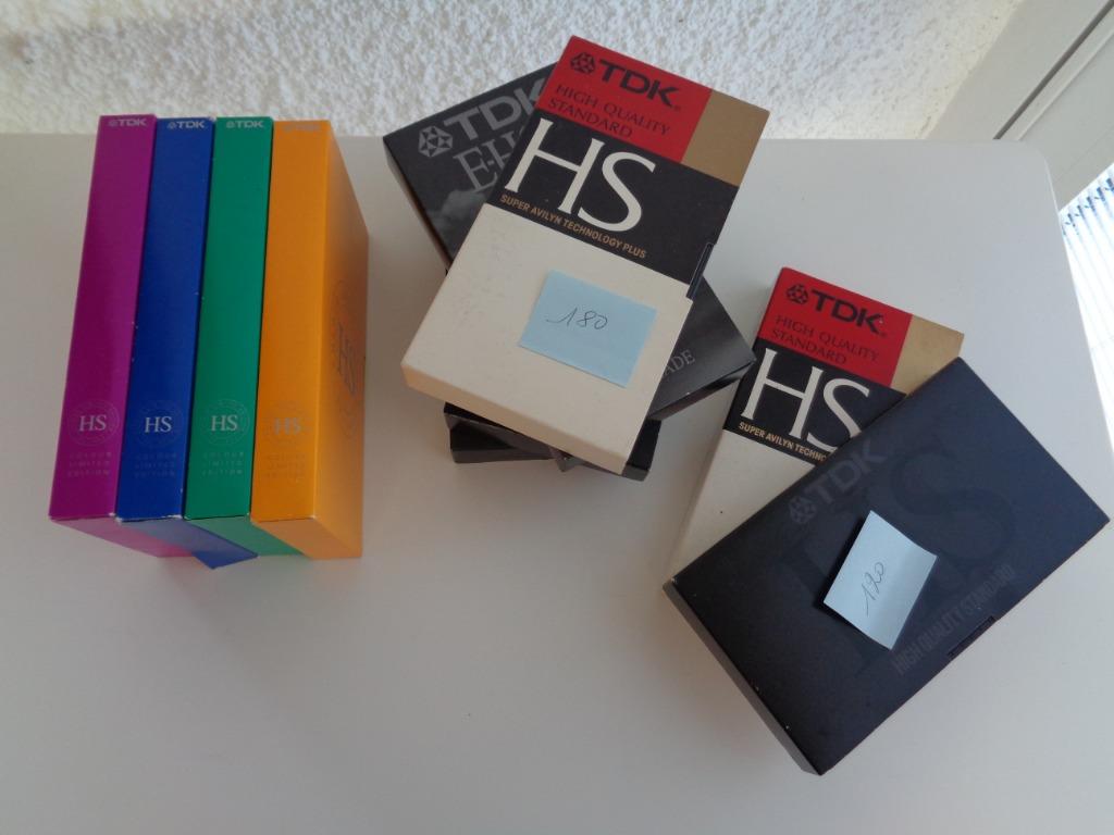 Cassette VHS. Différentes Occasion. 10 Pièces, Enlèvement ou Envoi, Utilisé