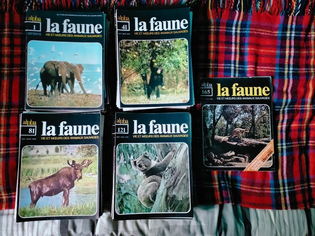 la faune vie et moeurs des animaux sauvages alpha pour tous, Livres, Encyclopédies, Série complète, Alpha pour tous, Enlèvement ou Envoi